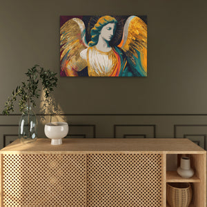 Celestial Wings Unfurled - Luxury Wall Art