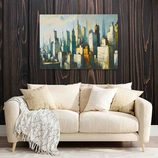 Cement Jungle in a room