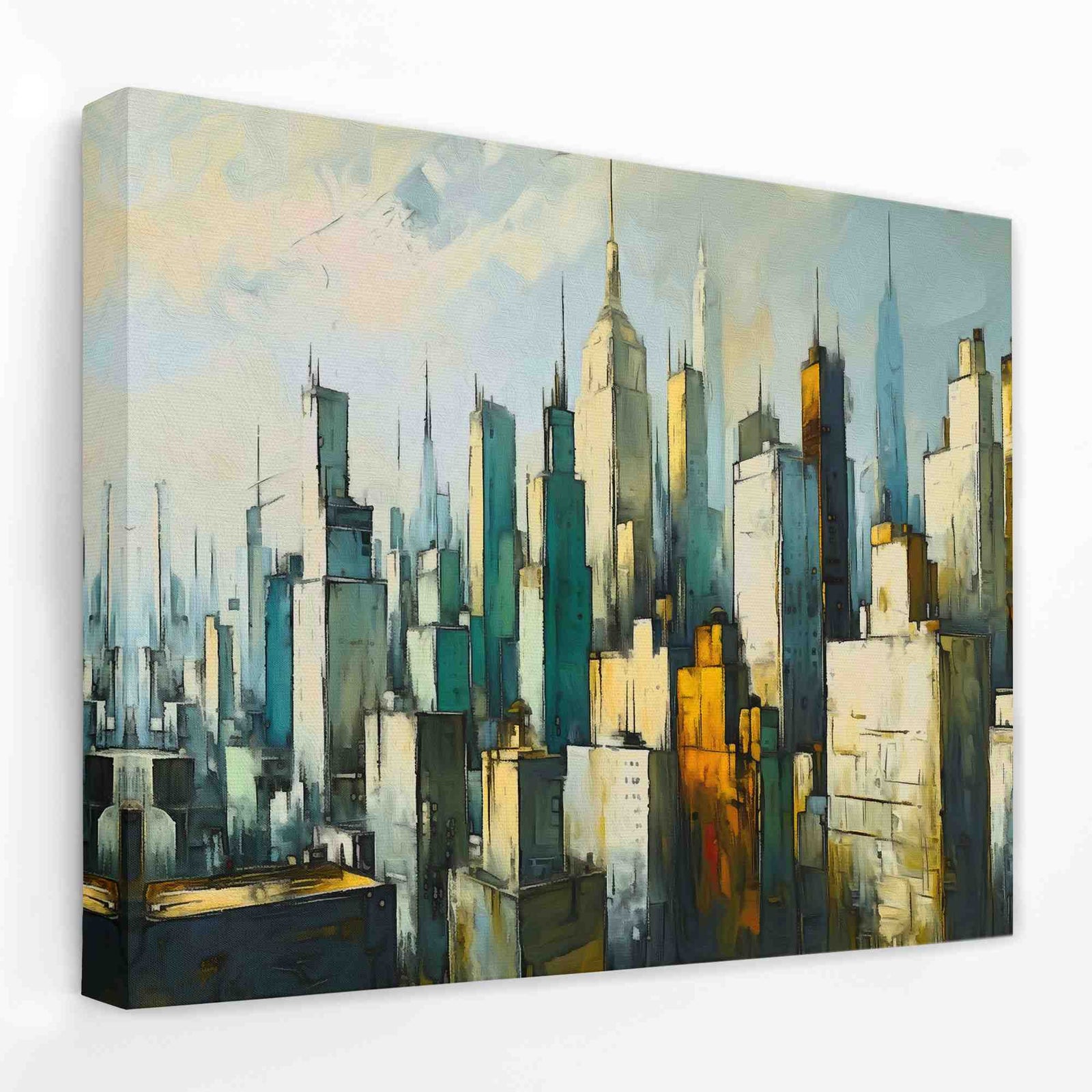 Cement Jungle - Architecture Canvas Wall Art
