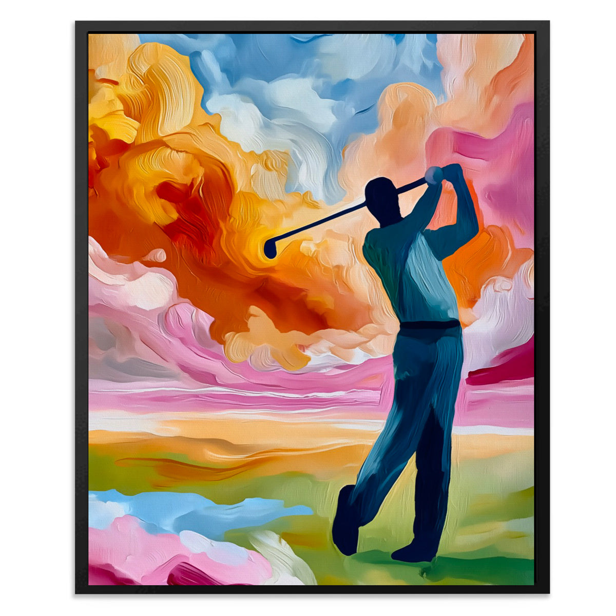 Championship Sunset - Luxury Wall Art