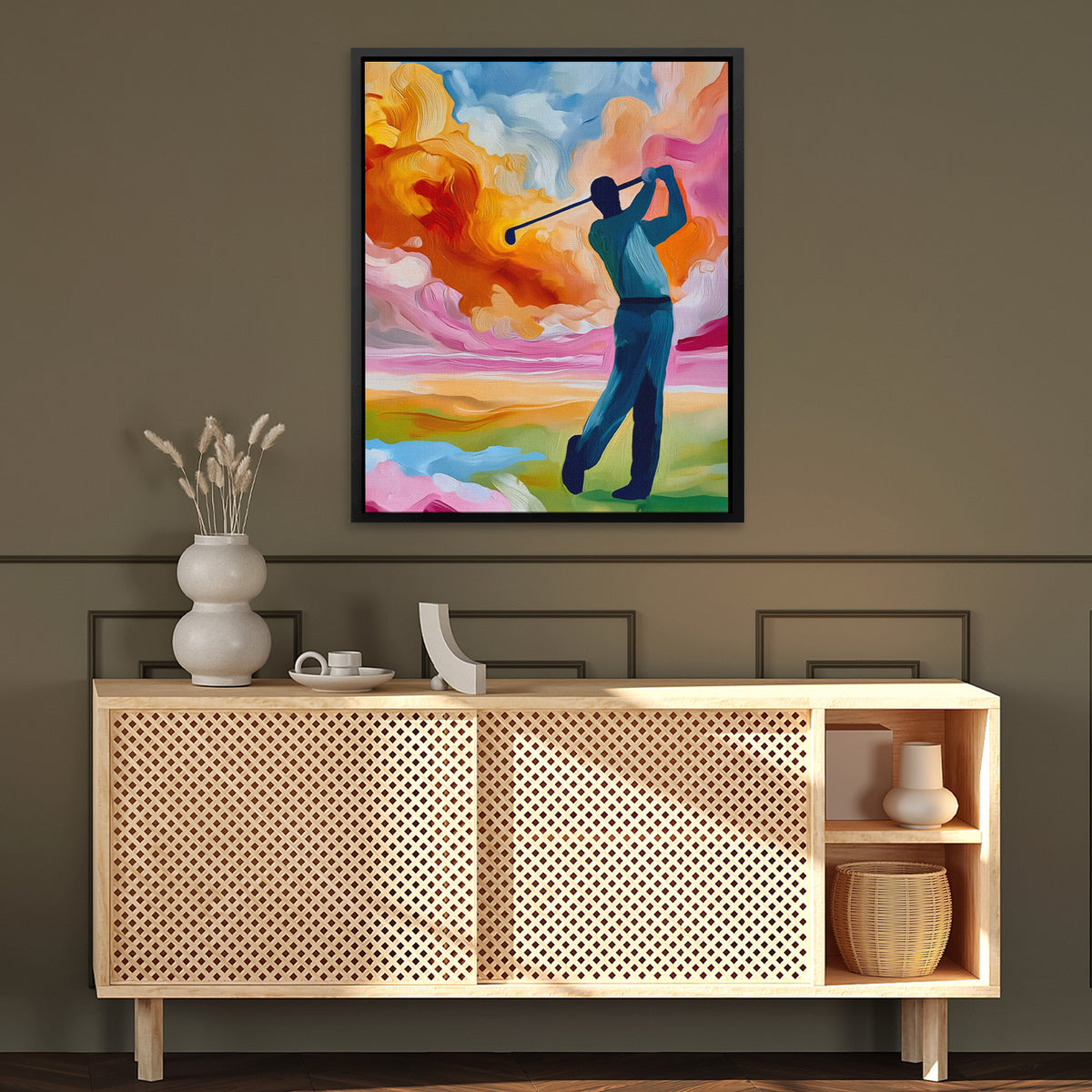 Championship Sunset - Luxury Wall Art