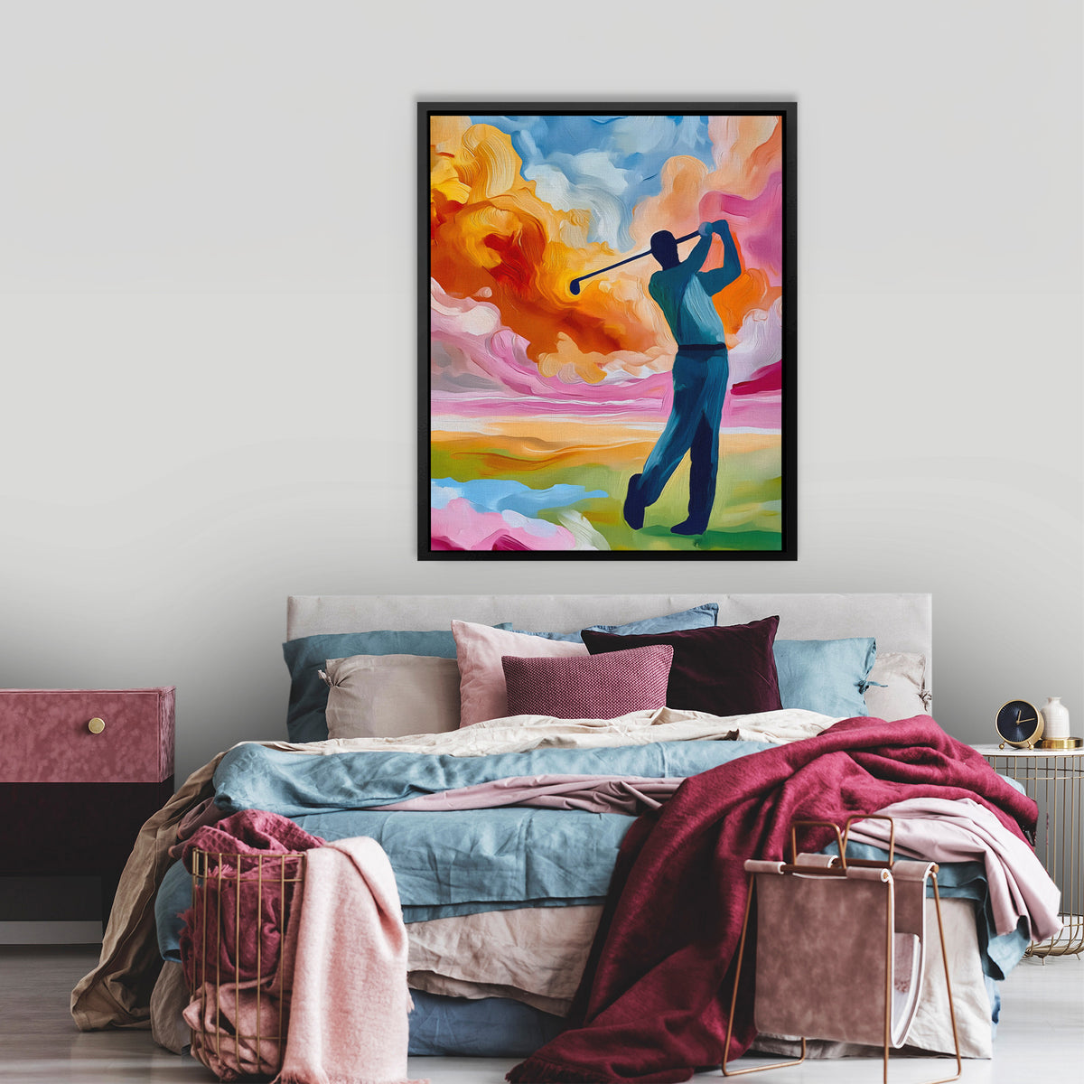 Championship Sunset - Luxury Wall Art