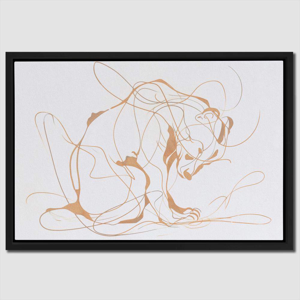 Chaotic Bear - Luxury Wall Art