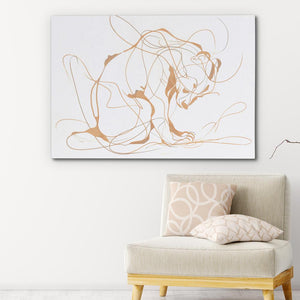 Chaotic Bear - Luxury Wall Art