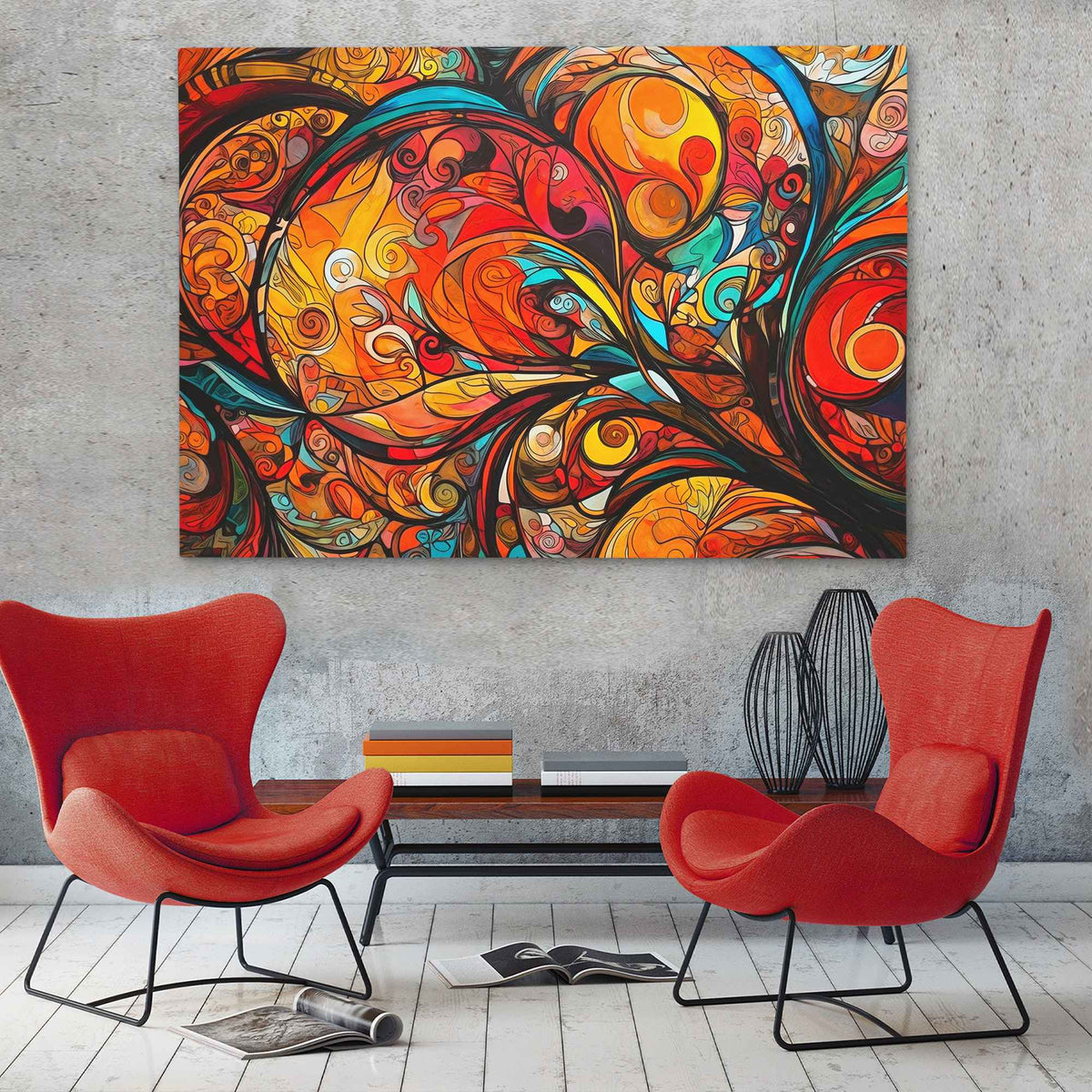 Chaotic Bliss - Luxury Wall Art