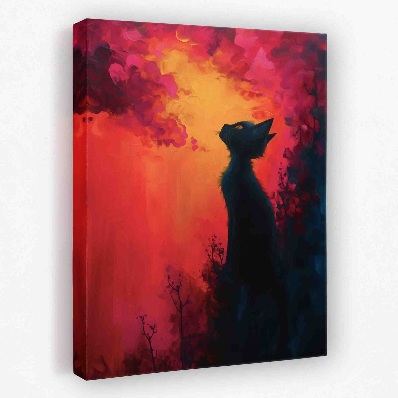 Chaotic Kitten - Animals Canvas Wall Art