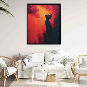 Chaotic Kitten - Luxury Wall Art