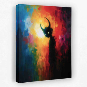 Chaotic Rainbow - Luxury Wall Art