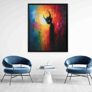 Chaotic Rainbow - Luxury Wall Art