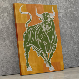 Charging Emerald Force - Luxury Wall Art