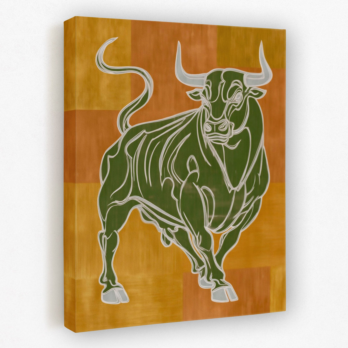 Charging Emerald Force - Luxury Wall Art