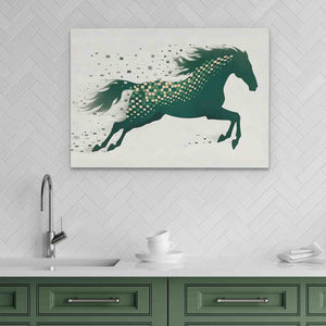 Charging Steed - Luxury Wall Art