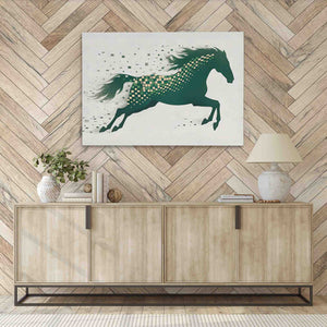 Charging Steed - Luxury Wall Art