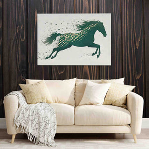 Charging Steed - Luxury Wall Art