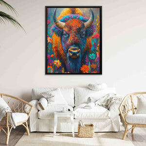 Charming Bison - Luxury Wall Art