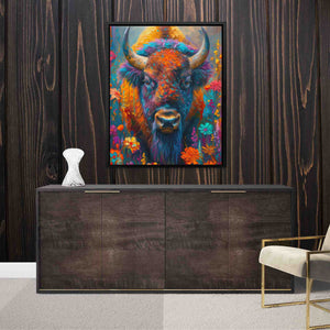 Charming Bison - Luxury Wall Art