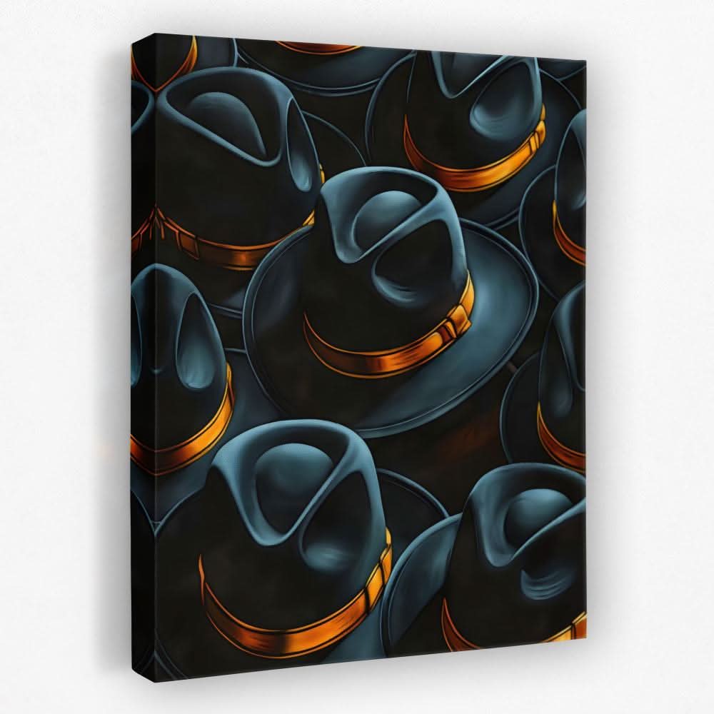 Charming Headwear - Art Prints Canvas Wall Art