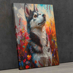 Charming Husky - Luxury Wall Art