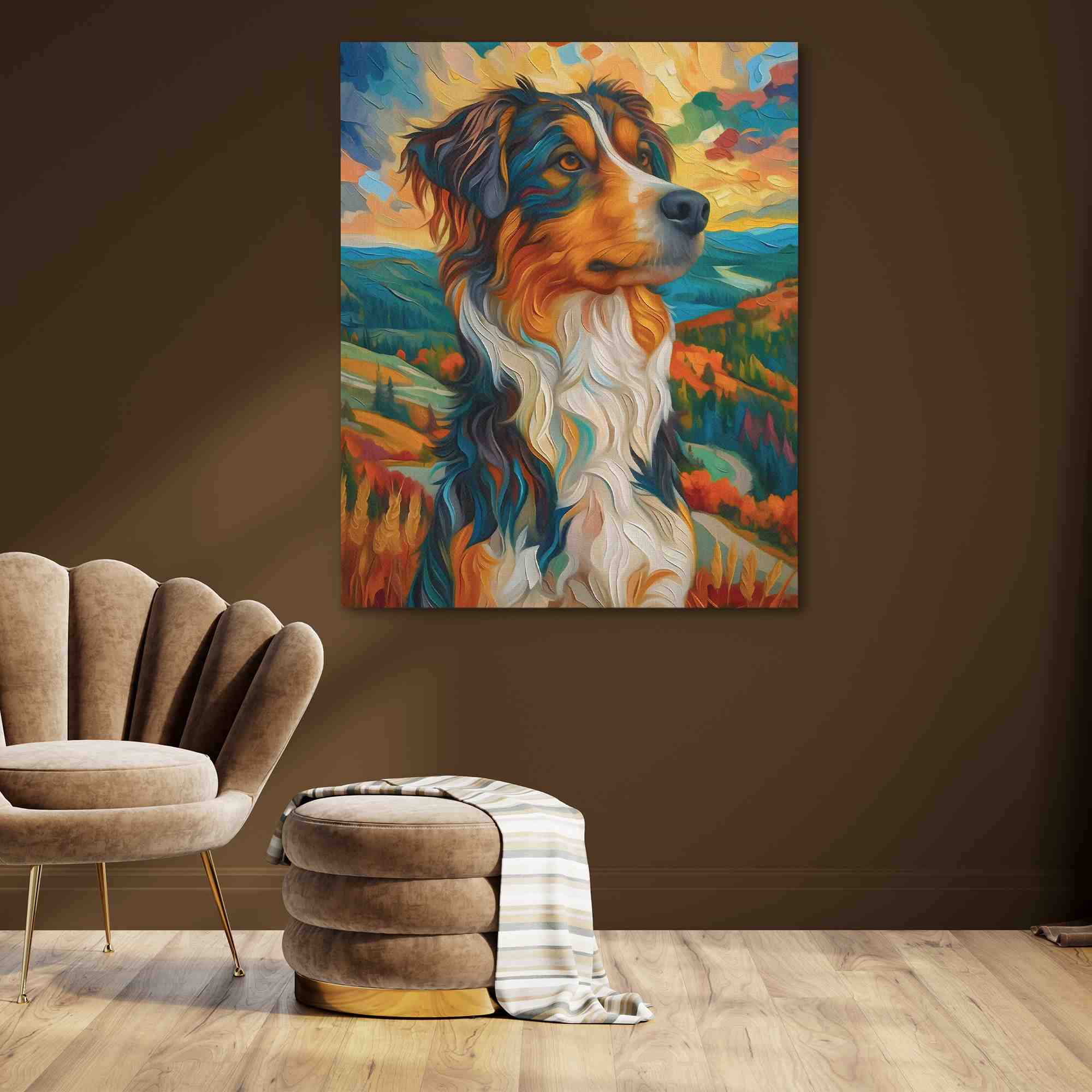 Charming Shepherd - Luxury Wall Art