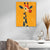 Cheerful Cartoon Giraffe - Luxury Wall Art