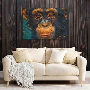 Cheerful Chimp - Luxury Wall Art