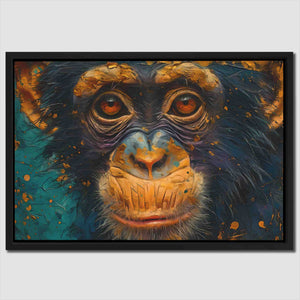 Cheerful Chimp - Luxury Wall Art