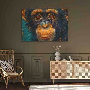 Cheerful Chimp - Luxury Wall Art