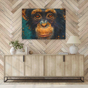 Cheerful Chimp - Luxury Wall Art