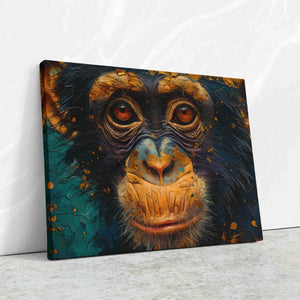 Cheerful Chimp - Luxury Wall Art