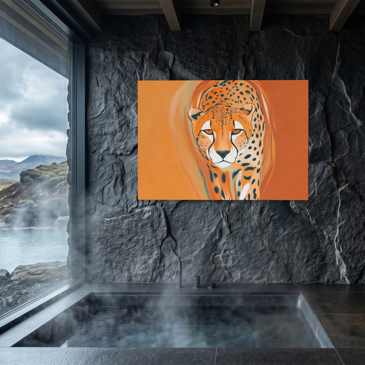 Cheetah Atmospheric Oil — Cheetah Atmospheric Oil Sauna Dark Land 241