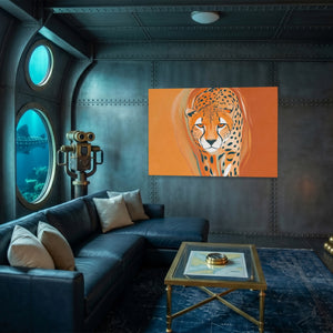 Cheetah Atmospheric Oil — Cheetah Atmospheric Oil Submarine Wall Land 259