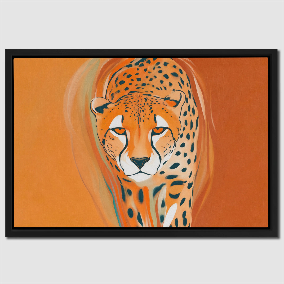 Cheetah Atmospheric Oil — Cheetah Atmospheric Oil Close Up Landscape 79
