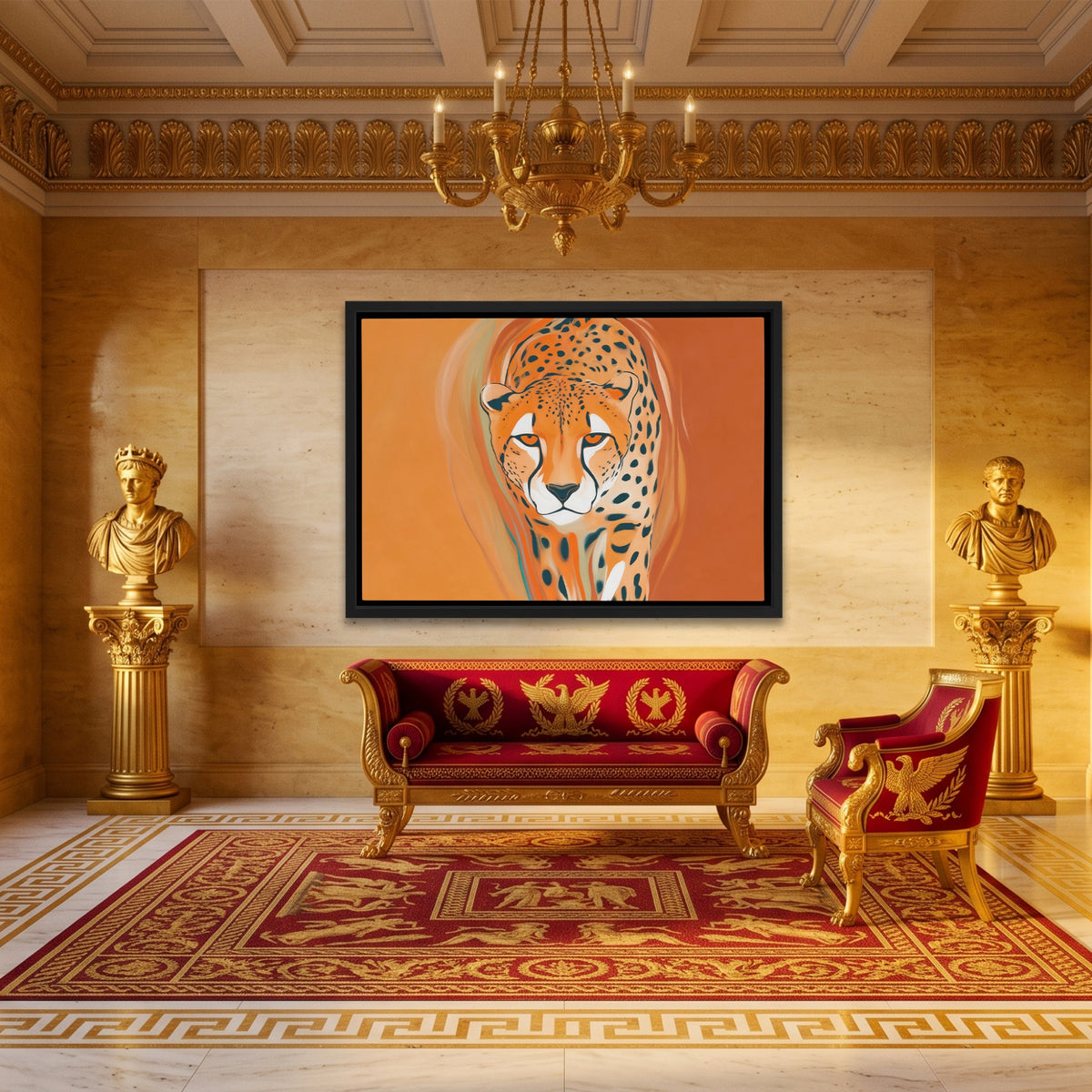 Cheetah Atmospheric Oil — Cheetah Atmospheric Oil Roman Gold Land 223