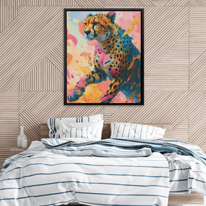 Cheetah Chasing - Luxury Wall Art