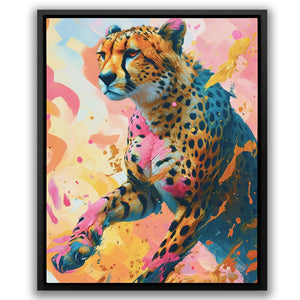 Cheetah Chasing - Luxury Wall Art