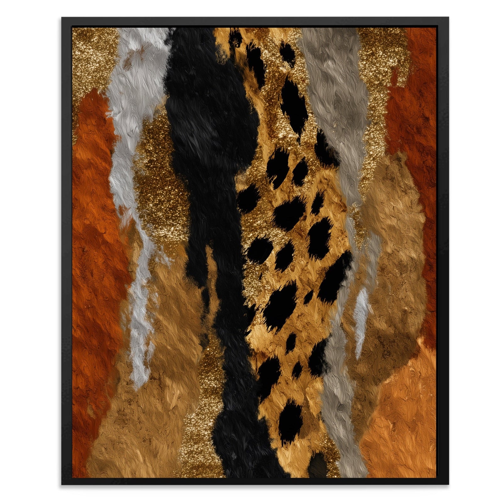 Cheetah Desert Sprint - Luxury Wall Art