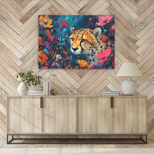 Cheetah Garden - Luxury Wall Art