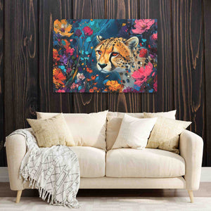 Cheetah Garden - Luxury Wall Art