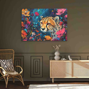 Cheetah Garden - Luxury Wall Art