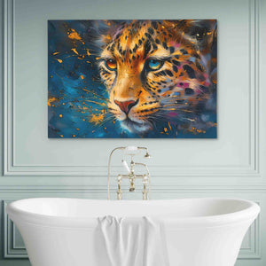 Cheetah in Moonlight - Luxury Wall Art