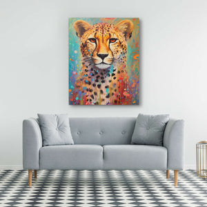 Cheetah Mirage - Luxury Wall Art