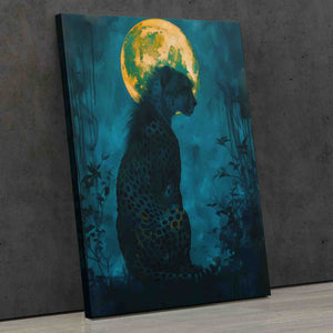 Cheetah Night Prowl - Luxury Wall Art