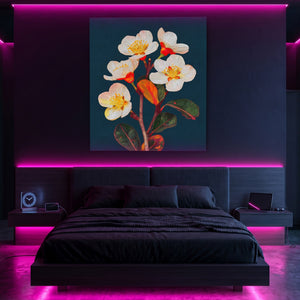 Cherry Blossom Botanical - Luxury Wall Art