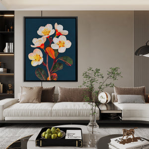 Cherry Blossom Botanical - Luxury Wall Art