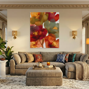 Cherry Blossom Gold - Luxury Wall Art