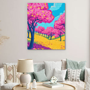 Cherry Blossoms in Bloom - Luxury Wall Art