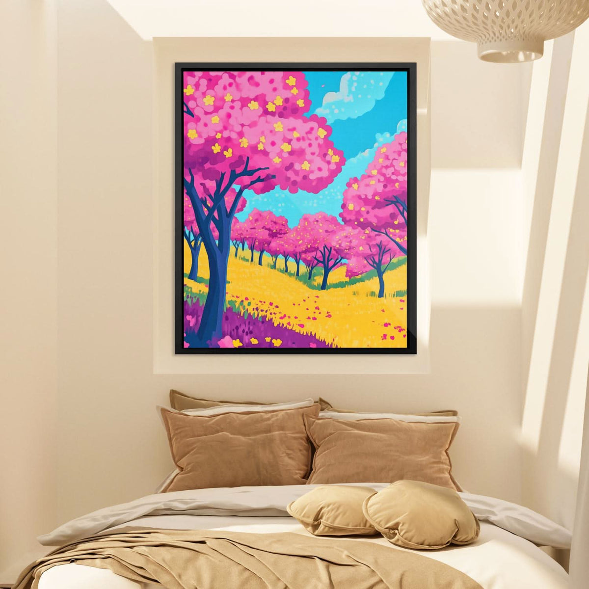 Cherry Blossoms in Bloom - Luxury Wall Art