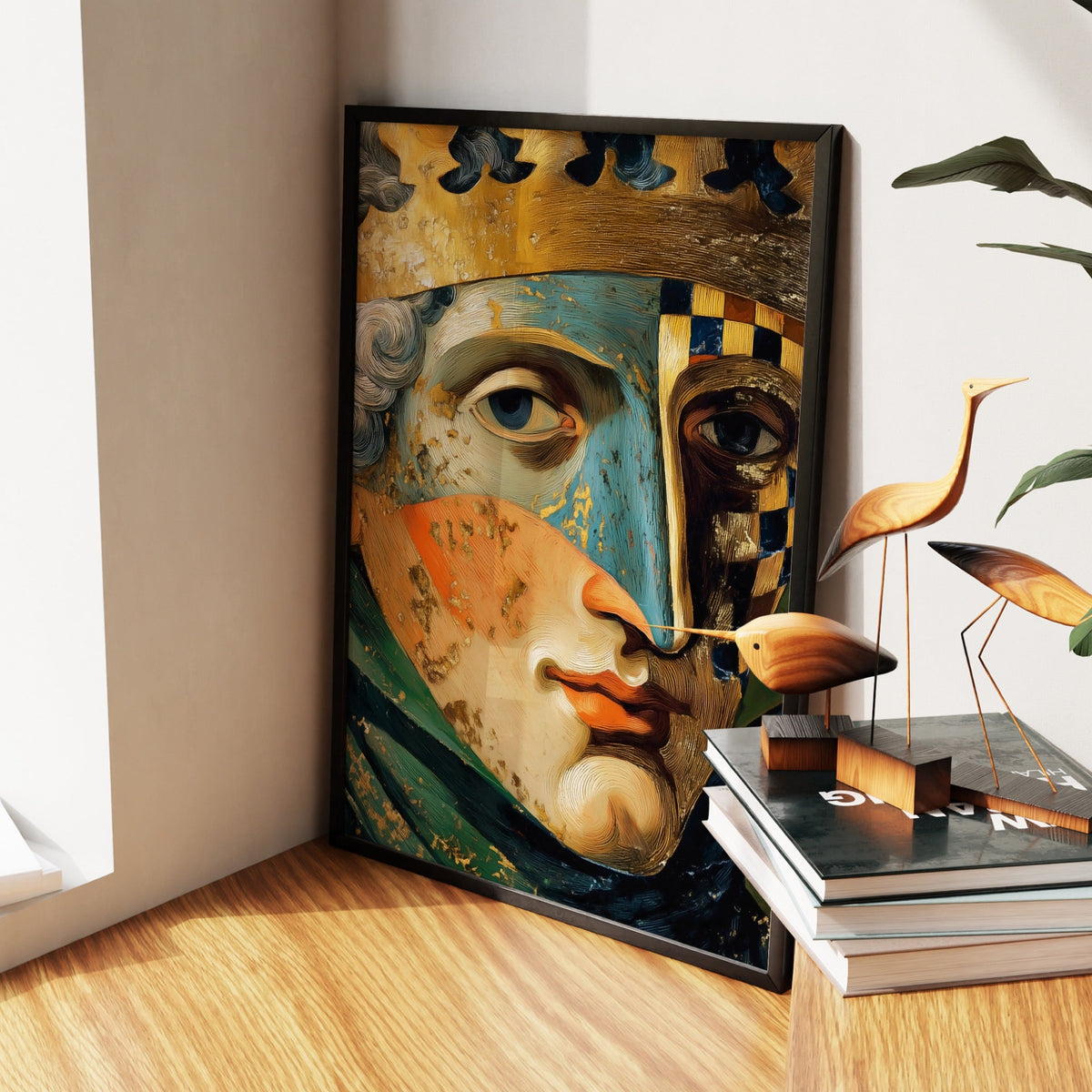 Chess King Metamorphosis - Luxury Wall Art