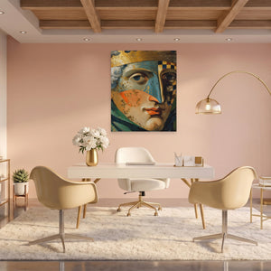 Chess King Metamorphosis - Luxury Wall Art