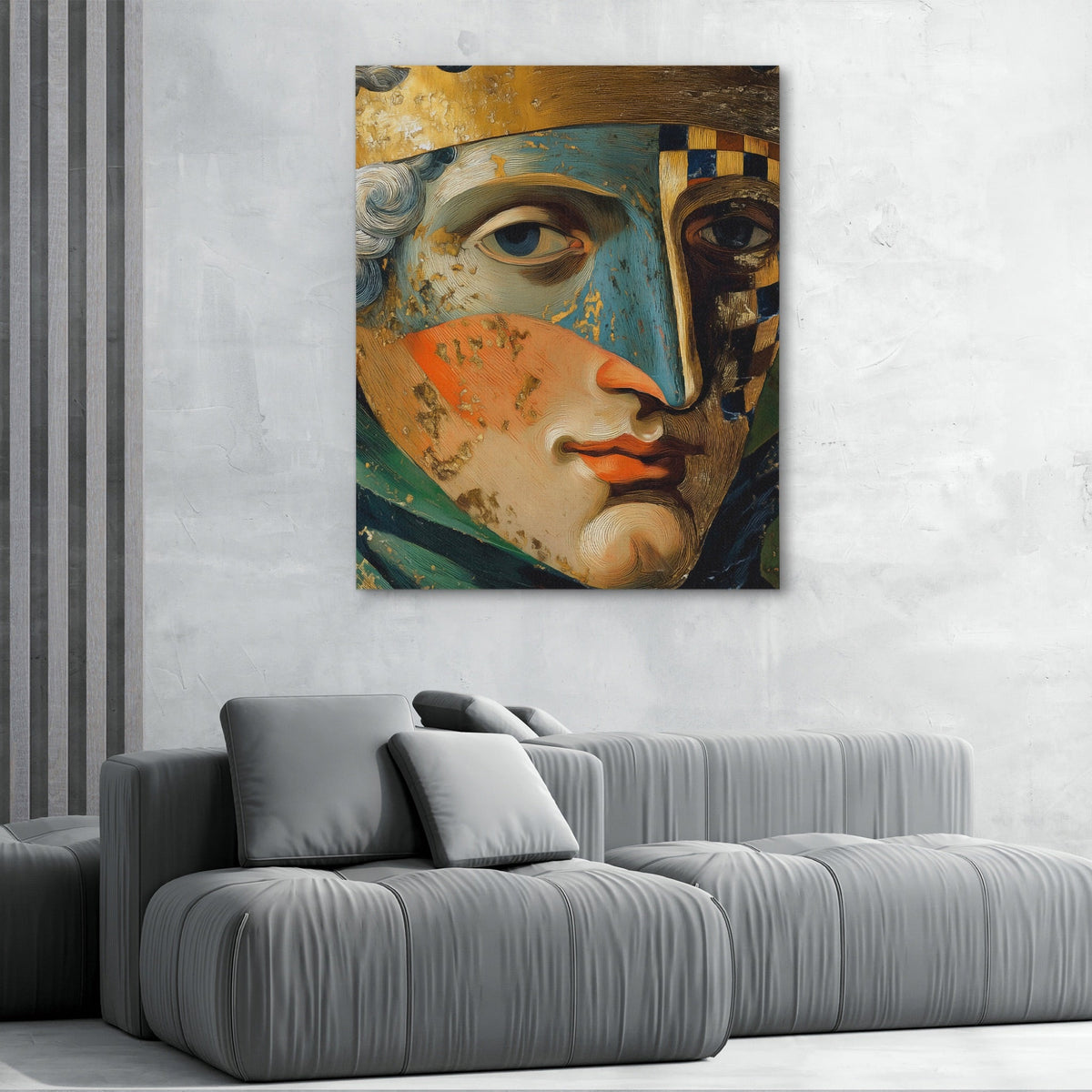Chess King Metamorphosis - Luxury Wall Art